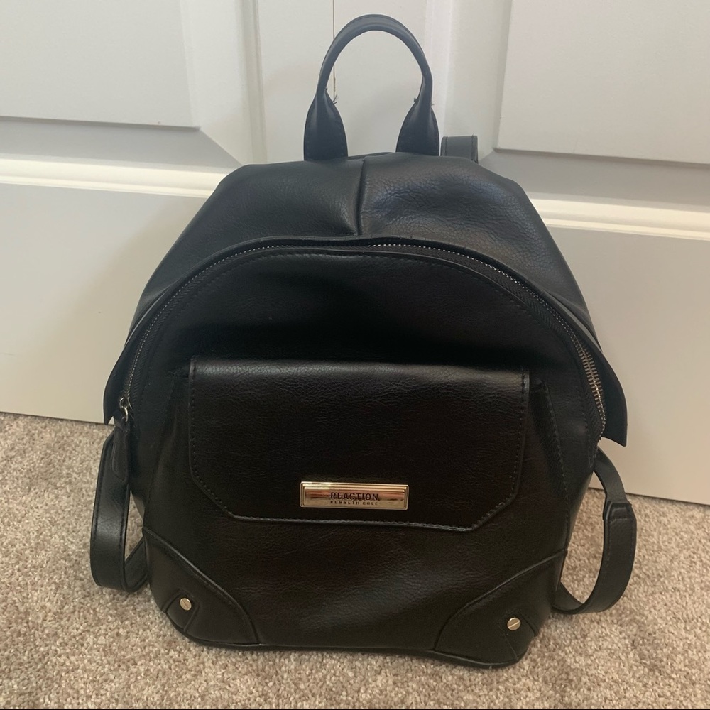 Kenneth Cole Faux Leather Mini Backpack